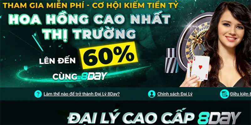 Lợi ích trở thành đại lý 8DAY